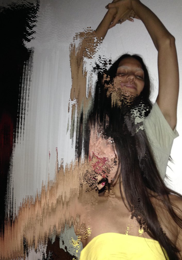 Glitch portrait