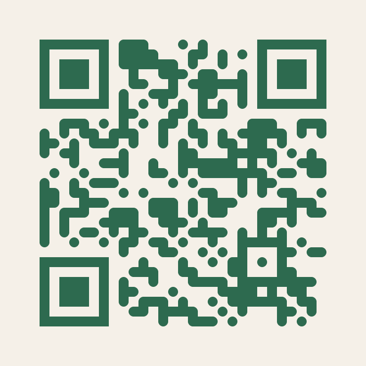 QR code linking to this portfolio